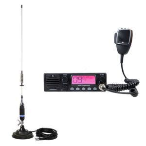 Estação de rádio CB TTi TCB-900 EVO com antena