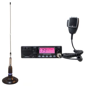 Estação de rádio CB TTi TCB-900 EVO com antena