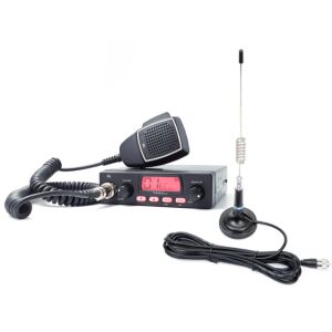 Kit estação de rádio CB TTi TCB-550 EVO + antena PNI ML29 CB, comprimento 34 cm
