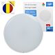 Kit de luminária de teto LED PNI D-Light CL2436T com Wi-Fi, RGBW, 36W, dimerizável, com fita adesiva azul inclusa.
