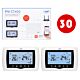 Caixa com 30 PCs Termostato Inteligente PNI CT400 Sem Fio