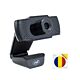 Pacote de Webcam PNI CW1850 Full HD 1080P 2MP, USB, prenda e Flag Pad adesivo incluído