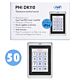 Caixa com 50 teclados de controle de acesso PNI DK110