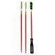 Kit de limpeza de armas PNI Hunting H12 com 3 escovas incluídas para armas calibre 12
