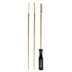 Kit de limpeza de armas PNI Hunting H300 com 3 escovas incluídas para carabina