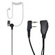Fone de ouvido com microfone e tubo acústico