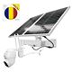 Kit de câmera de vigilância PNI IP60 com transmissão ao vivo, painel solar, 2MP, GSM 4G e bandeira adesiva.