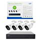 Kit de videovigilância POE PNI House IPMAX POE 5
