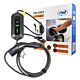 Carregador portátil PNI KW3, 16A, 3,5KW, para carros elétricos, 230V, monofásico, cabo tipo 2 e conector IEC62 de 5 pinos