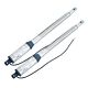 O conjunto de braços PNI MAB300BR para o kit de automação de portões batentes MAB300 contém 2 peças.