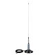 Antena CB PNI ML170 com 168 cm de comprimento, 26-30 MHz, 1000 W e base magnética PNI 145/PL.