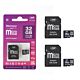 Pacote de 2 cartões de memória MicroSD