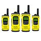 Estação de Rádio PMR Portátil Motorola, Conjunto de 4 Peças