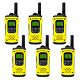 Estação de Rádio PMR Portátil Motorola, Conjunto de 6 Peças