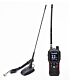 Estação de rádio CB portátil PNI Escort HP 102 multi-padrão, 4W, 12V-24V, AM-FM com antena CB PNI Extra 48 com ímã.