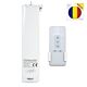 Kit motor inteligente para cortinas, cortinas PNI SafeHome PT923 WiFi com bandeira adesiva incluída.