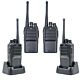 Kit de 4 estações de rádio portáteis PNI