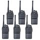 Kit de 6 estações de rádio portáteis PNI PMR