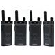 Kit de 4 estações de rádio portáteis
