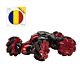 Conjunto de brinquedo Silvercloud RedTwo para veículos off-road com controle remoto e bandeira adesiva inclusos.
