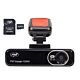 Pacote com câmera veicular PNI Voyager S2600 DVR, Wi-Fi, 4K Ultra HD, GPS e cartão de memória microSD de 256 GB inclusos.