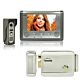 Kit de interface de vídeo SilverCloud House 715 com tela LCD de 7 polegadas e eletromagnetismo Yala SilverCloud YR300