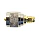 Plugue macho PNI PL para SMA macho
