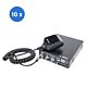Rádio CB Bax com 10bc, estação CRT S Mini, dupla voltagem, 12/24V, 4W, com ASQ, AM-FM.