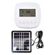Programador de irrigação inteligente PNI SWI190, Wi-Fi com painel solar 3,3W, 8 zonas, controle por aplicativo Tuya