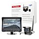 Câmera e monitor sem fio com LCD PNI TRK501 com função DVR, slot para cartão micro SD, LEDs IR, para caminhão