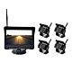 PNI TRK504 kit de vigilância por vídeo sem fio para caminhão DVR com monitor LCD e 4 câmeras