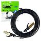 Cabo de rede plano CAT7 preto