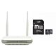 Pacote NVR sem fio PNI House WIFI800 e cartão microSD de 128 GB