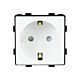 Tomada modular simples
