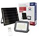 Refletor LED PNI GreenHouse WS50 PRO 50W com painel solar de 6W, bateria de 5000mAh, 800lm, controle remoto, temporização e brilho