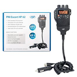 Kit Radio CB Complet PNI - Station Escort HP 62 Et Antenne Extra 40 Aimantée - Neuf